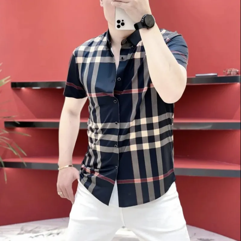 『M-4XL』成熟男性的魅力 充滿高級感 高雅氛圍 經典 高品質 襯衫