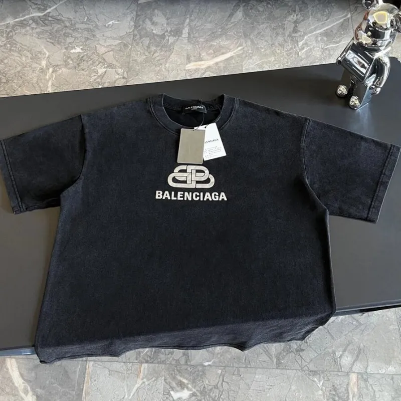 『S-4XL』超人氣商品 重工業洗滌 簡約時尚 T恤