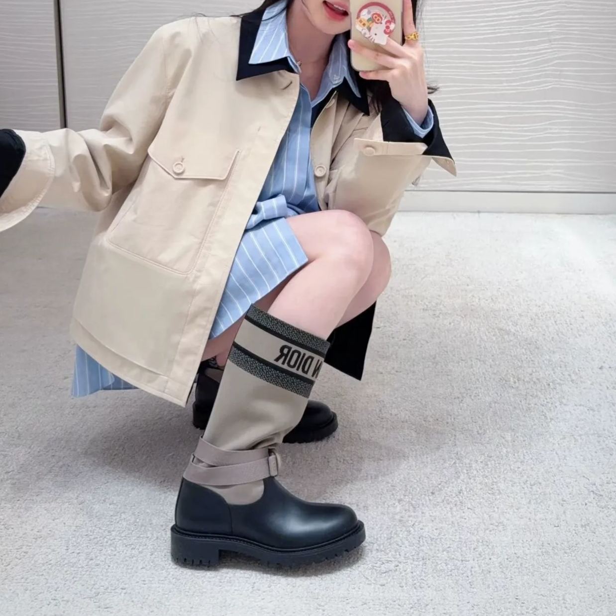 時尚優雅的女士靴款 精緻鞋履