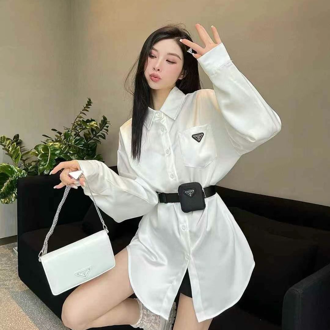 『S-XL』時尚 洗練襯衫 女士上衣