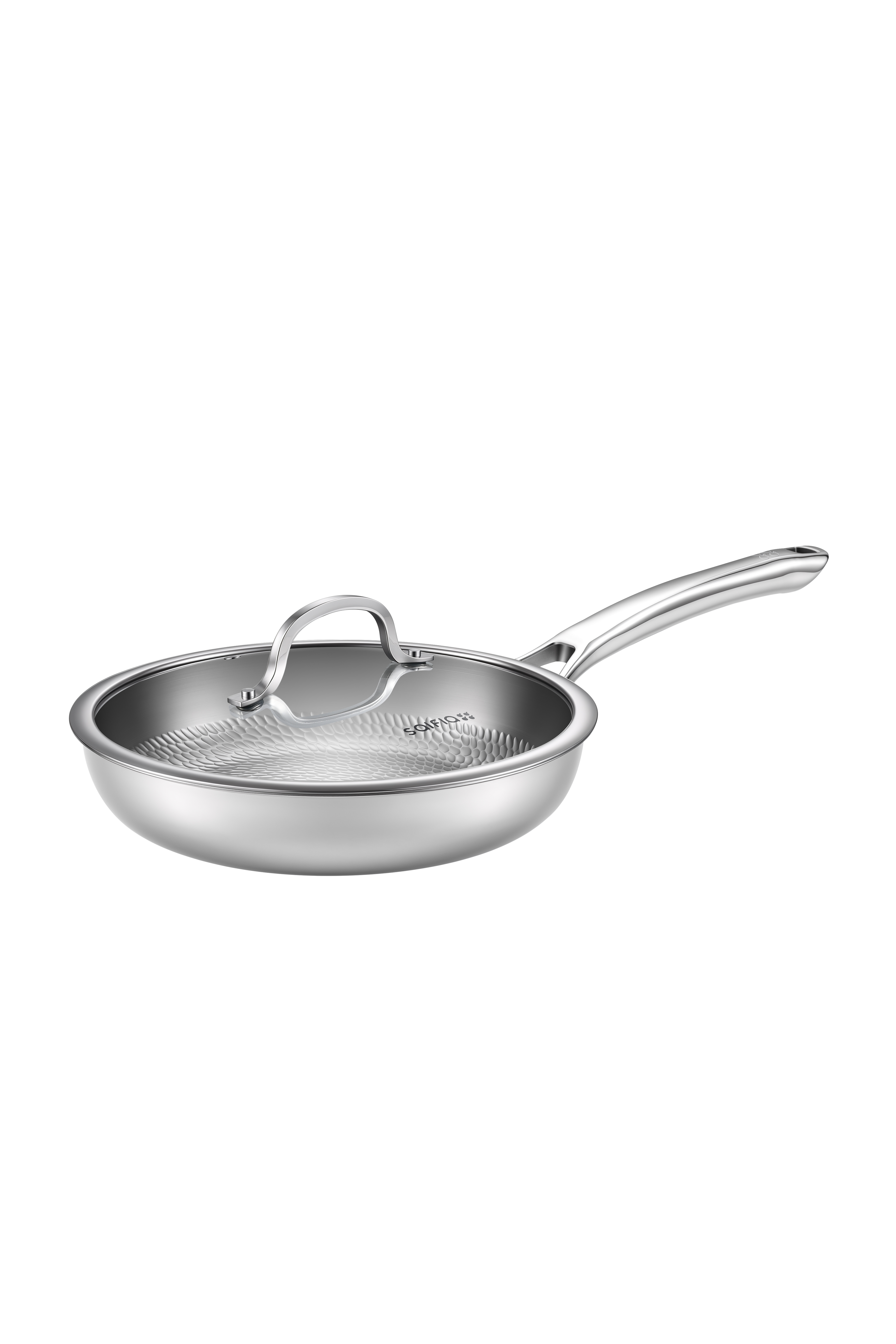 Titanium Hammered frying pan 