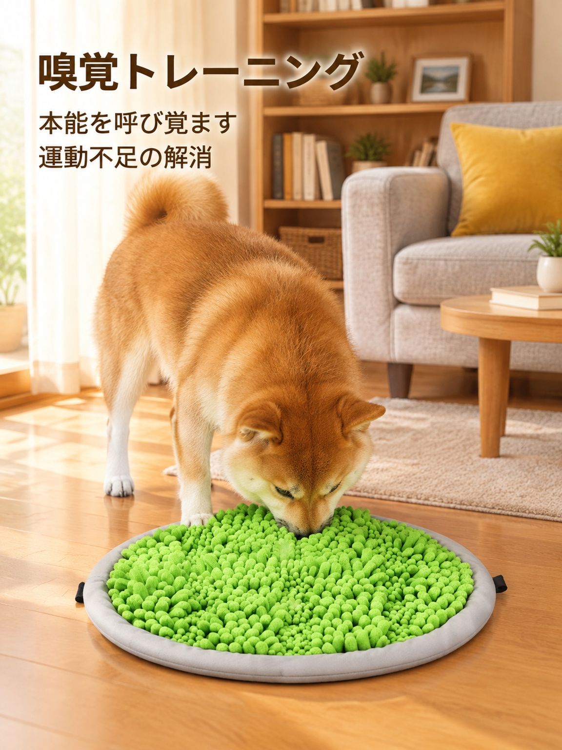 超やわらかいペット用犬の嗅覚マット