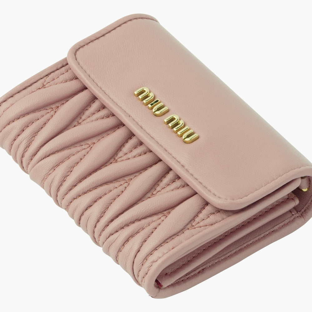 ショルダーストラップ付 ナッパレザー 財布
