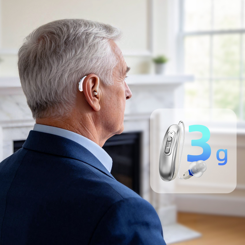 Audelvia RIC sound amplifier for everyday use at home