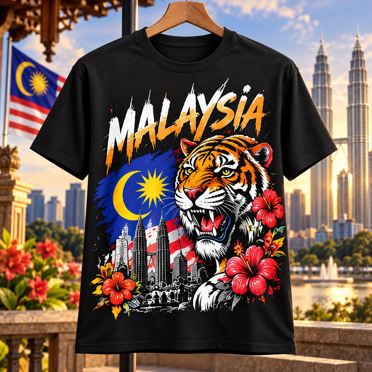 🇲🇾🔥 T-Shirt Harimau Malaysia | Rekaan Eksklusif CetakKita | Promosi 50% Masa Terhad!