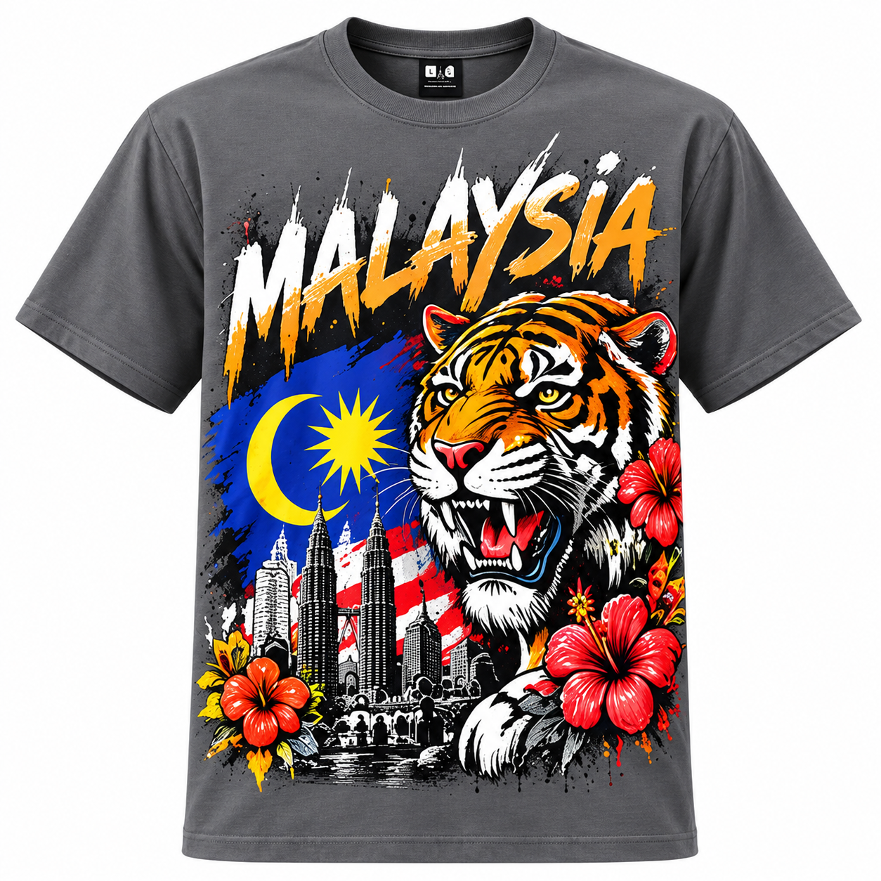 🇲🇾🔥 T-Shirt Harimau Malaysia | Rekaan Eksklusif CetakKita | Promosi 50% Masa Terhad!