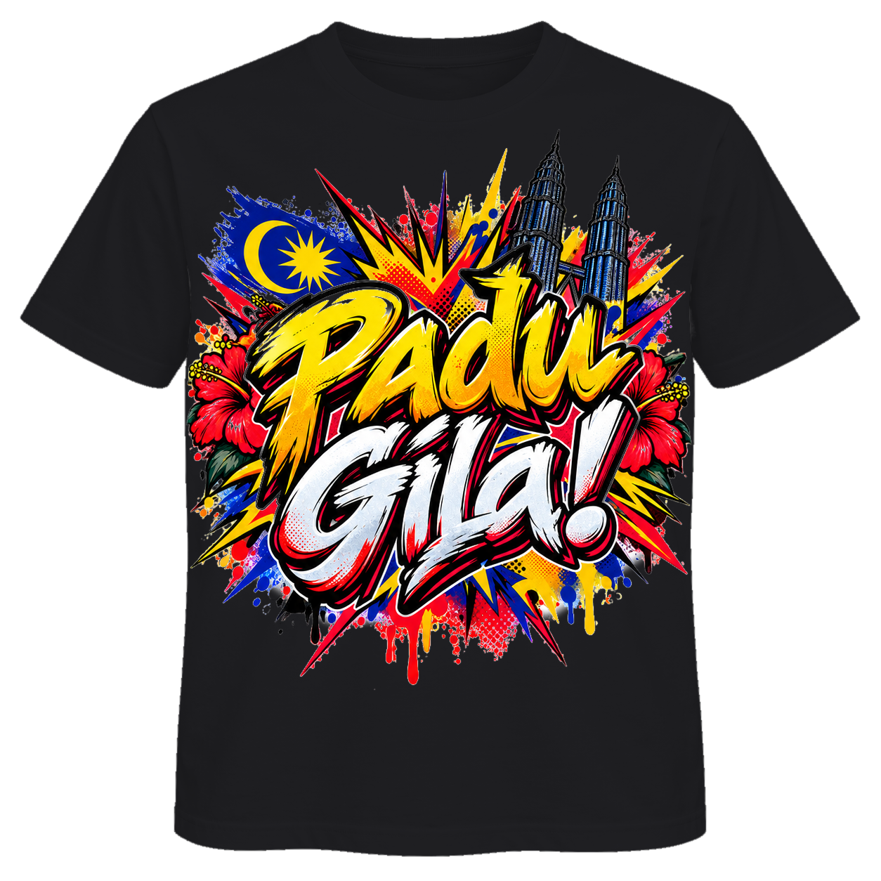 🇲🇾🔥 DISKAUN 50% KAW-KAW! Padu Gila Weh! 🇲🇾 T-Shirt Streetwear Lokal Malaysia 👑 | Style Budak KL • Design Merdeka • Cotton Premium • Memang Onz! ⚡