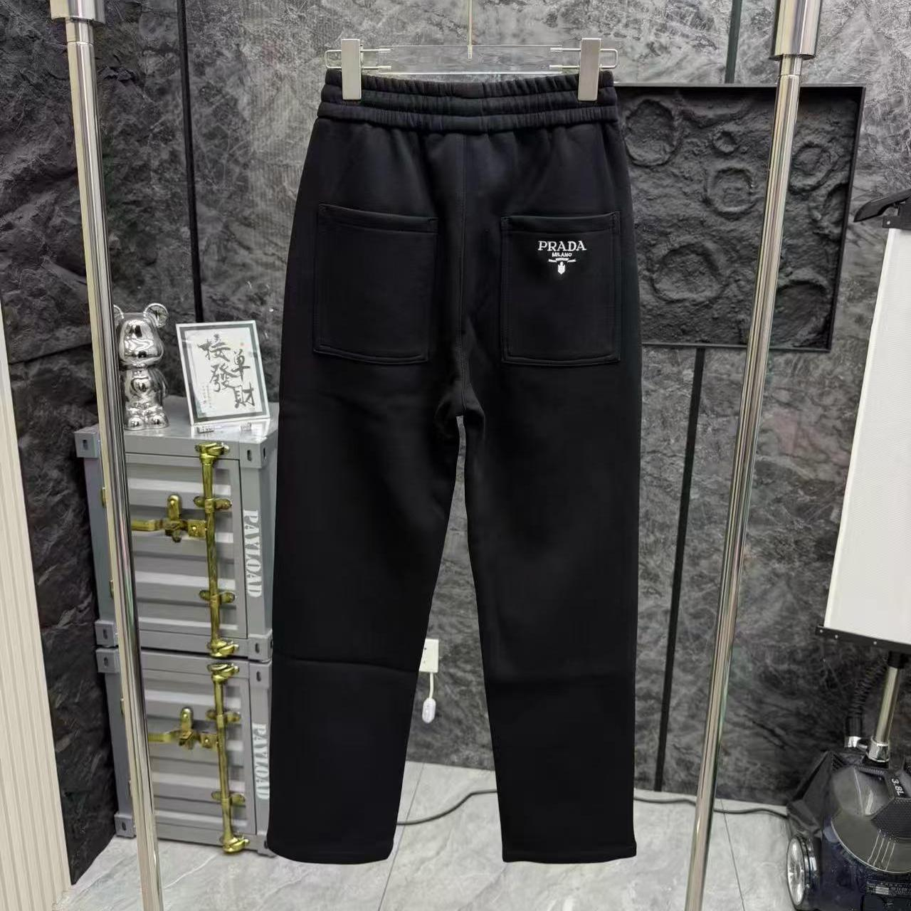 『S-3XL』刺繍入りスウェットパンツ、スポーティーでカジュアル、万能でスタイリッシュなロングパンツ