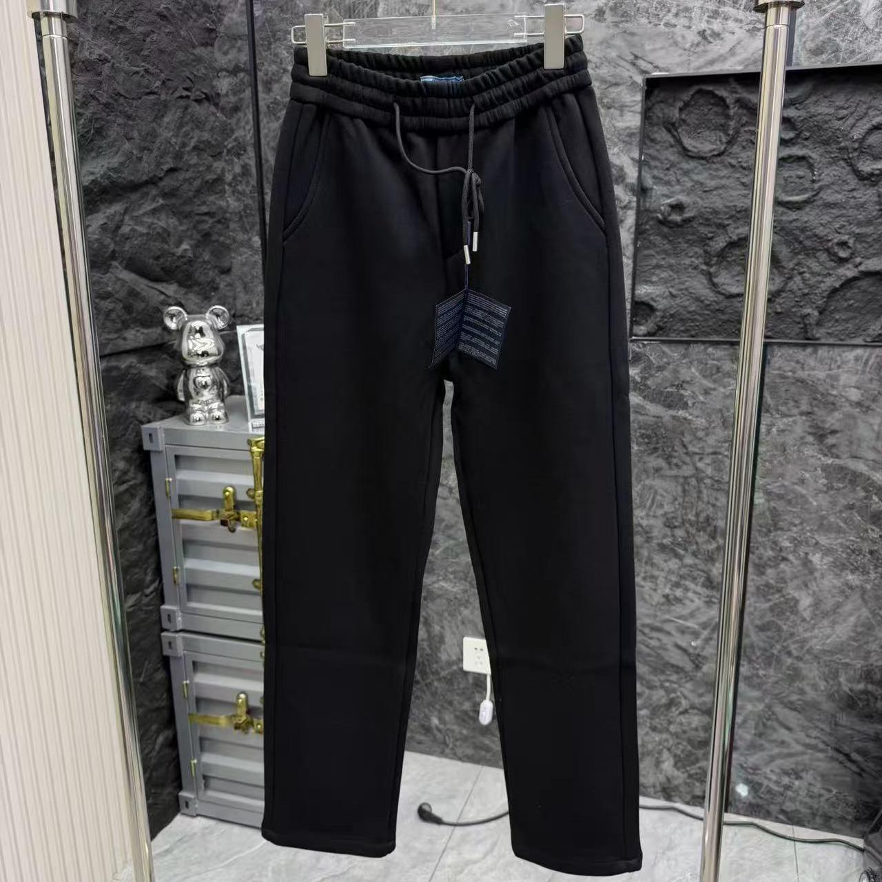 『S-3XL』刺繍入りスウェットパンツ、スポーティーでカジュアル、万能でスタイリッシュなロングパンツ