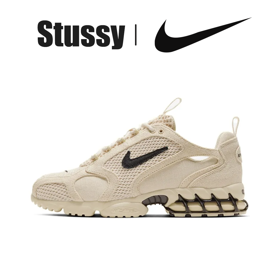 Stussy x Nike Zoom Spiridon Air Cage 2 メンズ レディース スニーカー