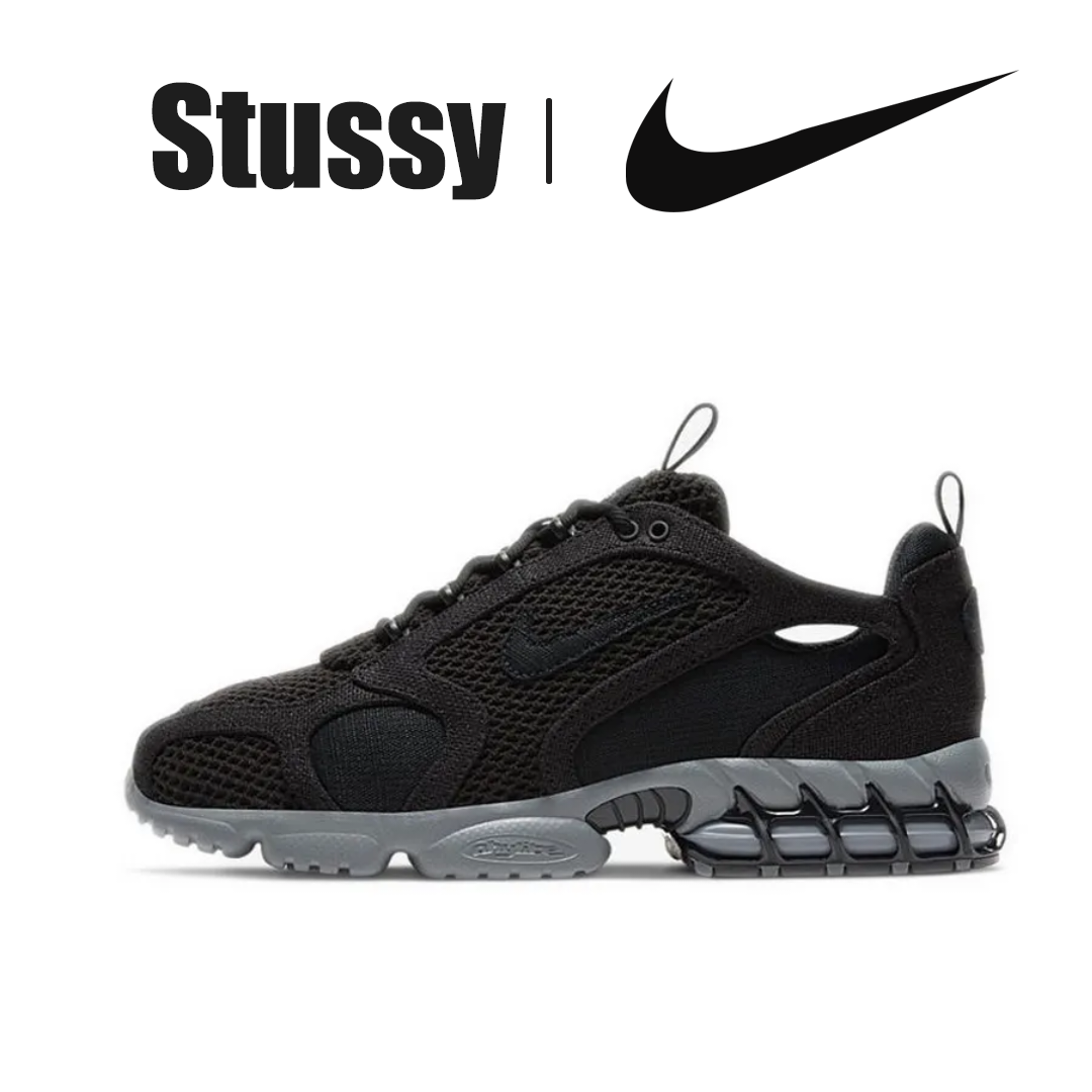 Stussy x Nike Zoom Spiridon Air Cage 2 メンズ レディース スニーカー