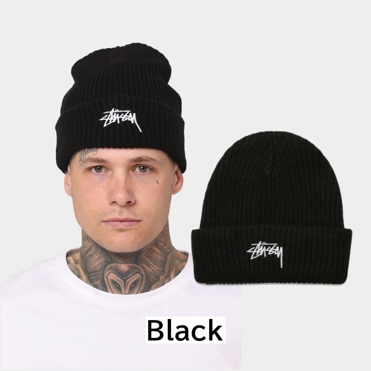 STUSSY ステューシー Stock Cuff Beanie ビーニー ニット帽子