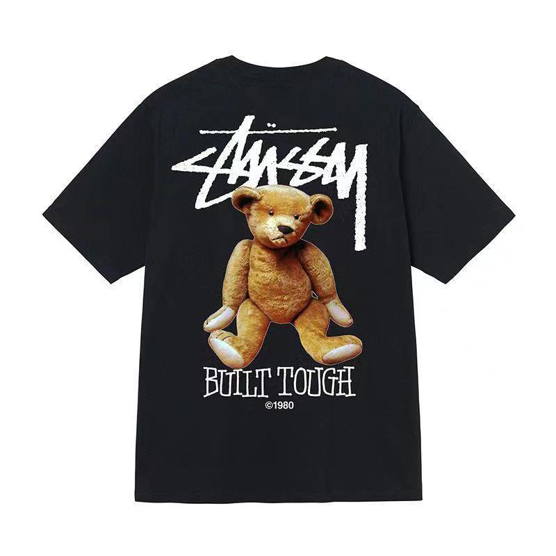 【期間限定割引価格】STUSSY Bear joint hip-hop series T-shirt