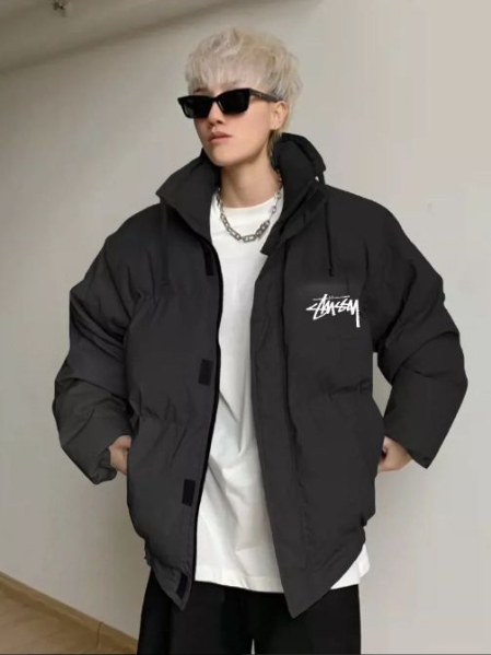 2024 新品  STUSSY ダウンジャケット 男女兼用