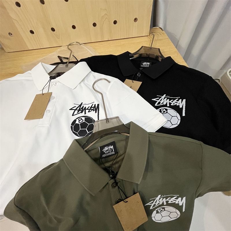 Stussy Football Polo Shirt