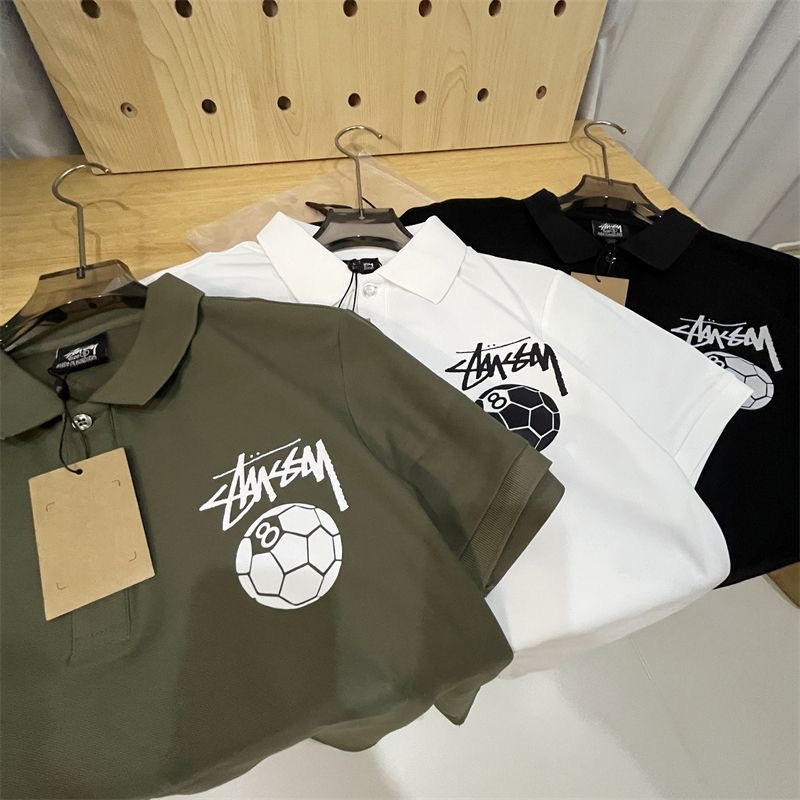 Stussy Football Polo Shirt