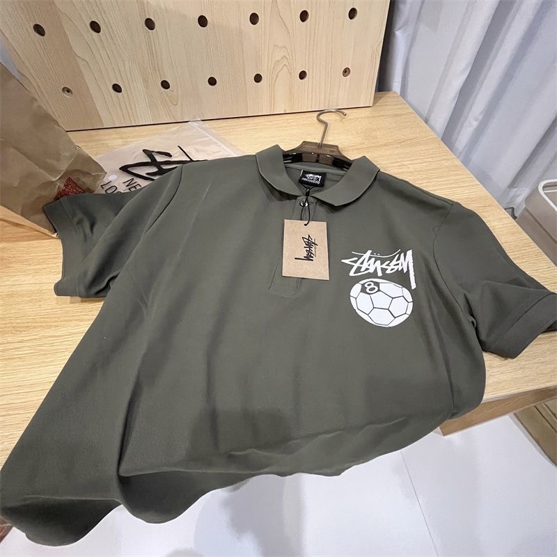 Stussy Football Polo Shirt