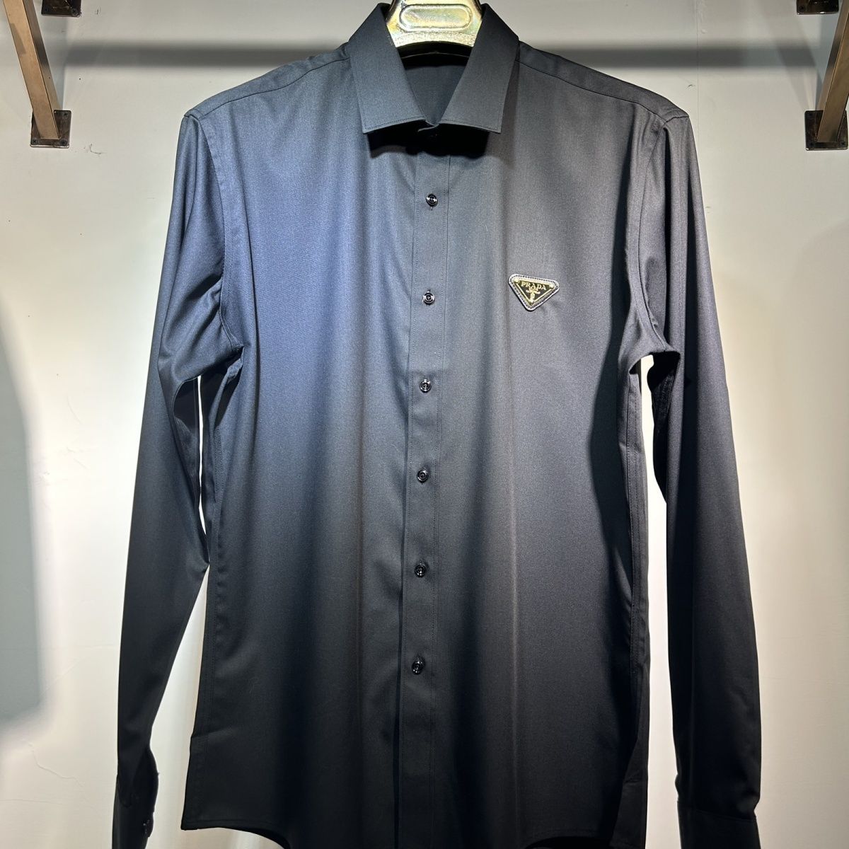 『S-2XL』クラシックな長袖のテクスチャードビジネスカジュアルメンズシャツ、多用途でスタイリッシュ