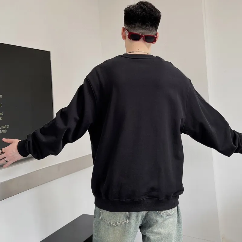 『S-2XL』人気上昇中クラシックプレミアムかっこいい快適 カジュアル トレーナー
