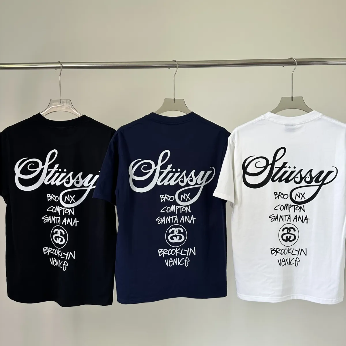 『M-3XL』夏用ピュアコットン製ゆったりプリント半袖Tシャツ