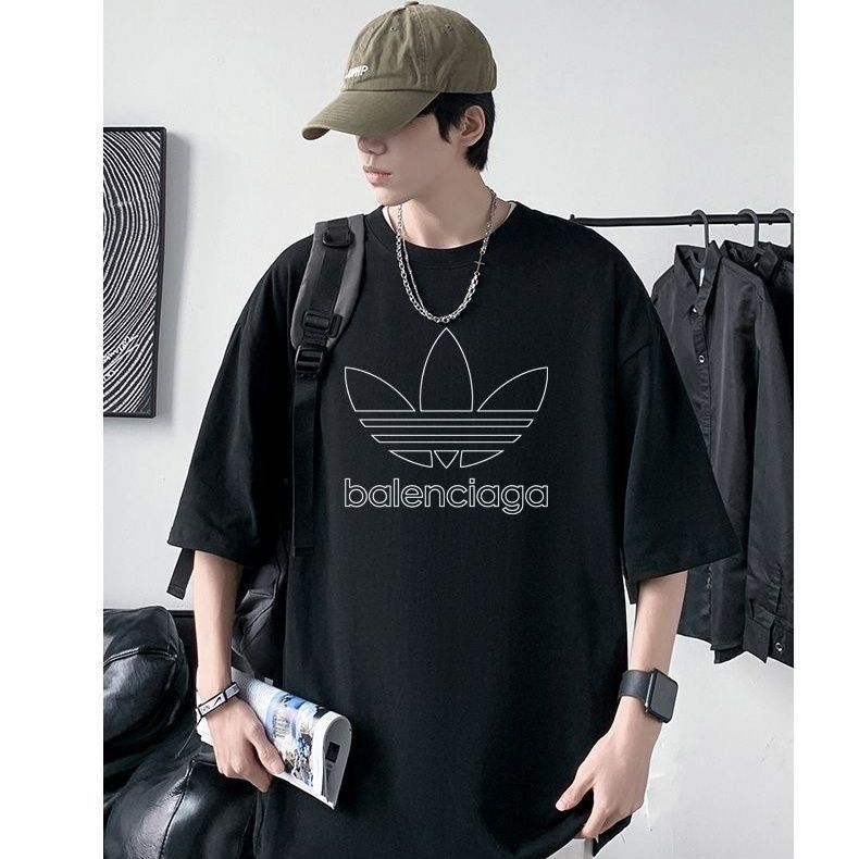 【S-5XL】男女兼用サマープリントTシャツ：カジュアルファッショントレンド