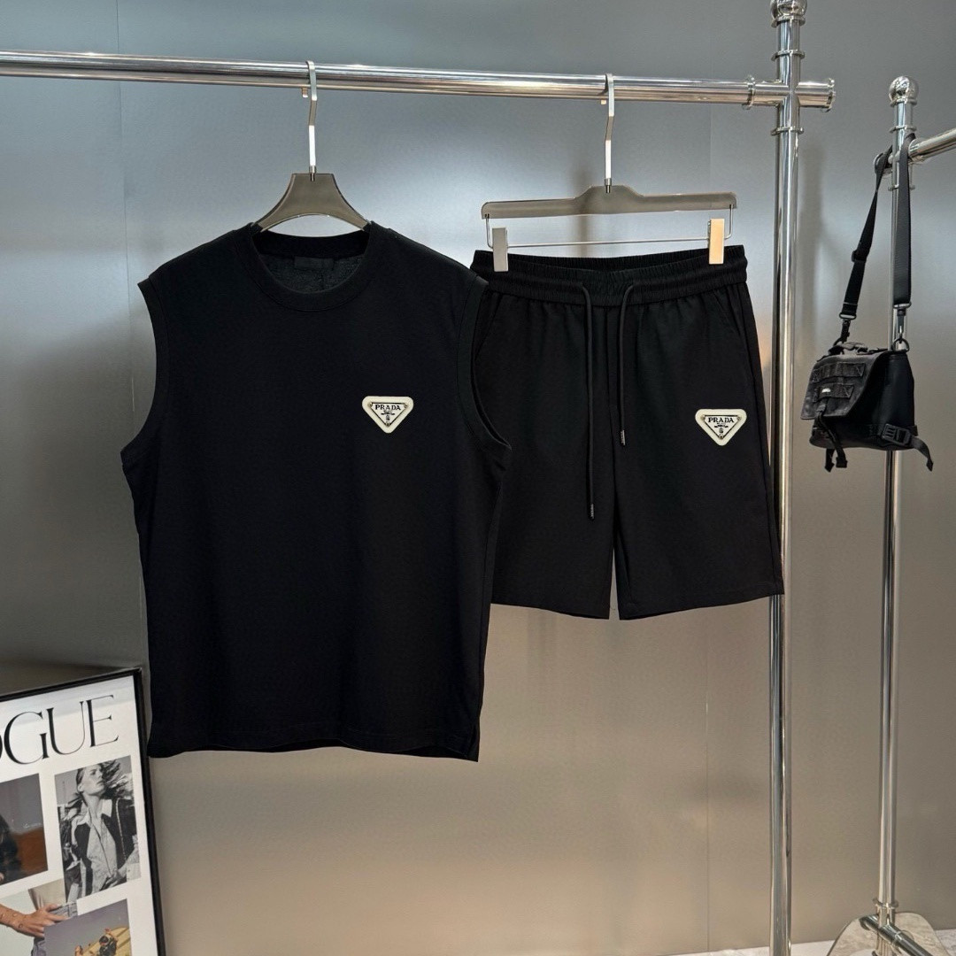 『M-3XL』男性用夏物半袖Tシャツセット、最新トレンドのカジュアルツーピースセット