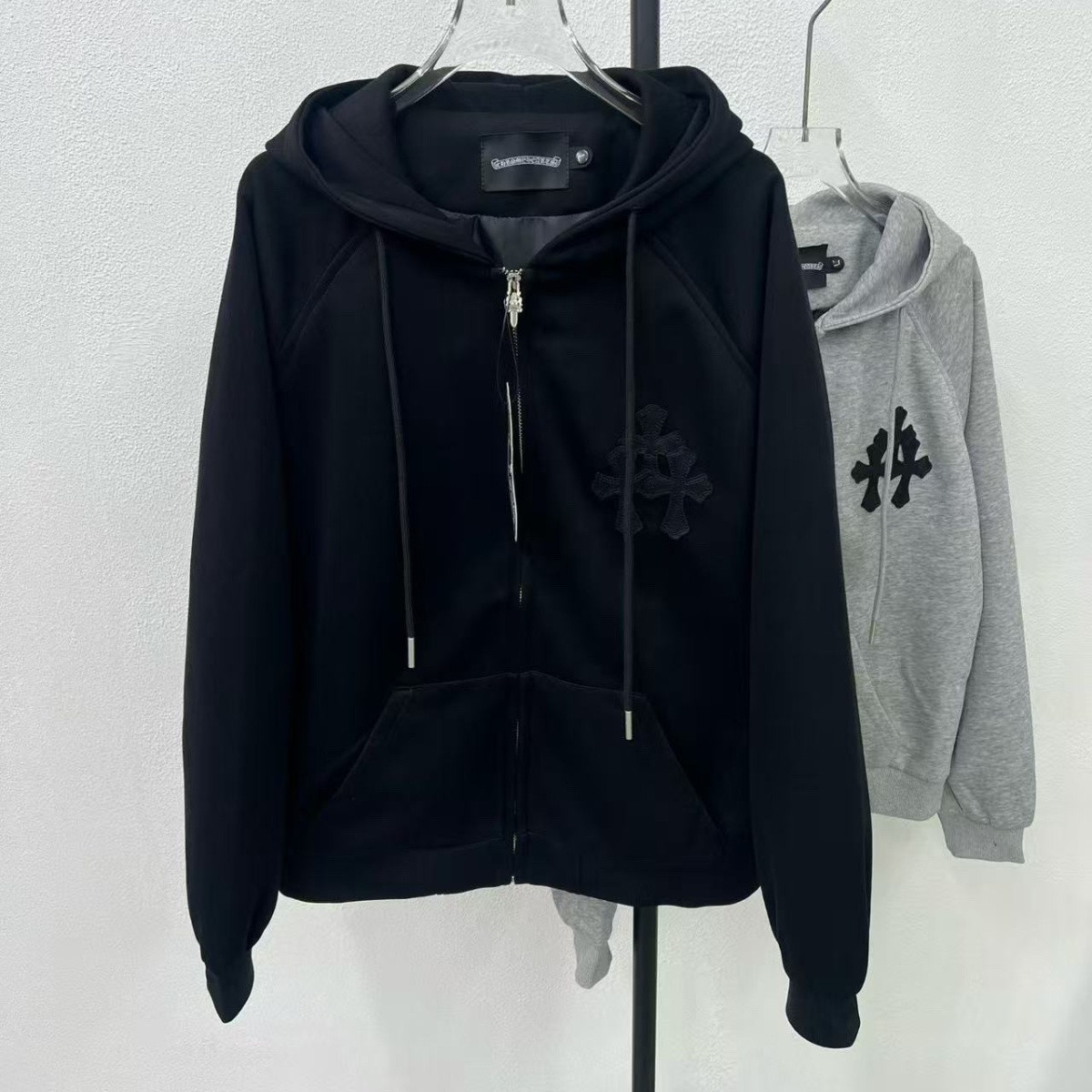 『M-4XL』秋物のフード付きジャケット、カジュアルでスタイリッシュ