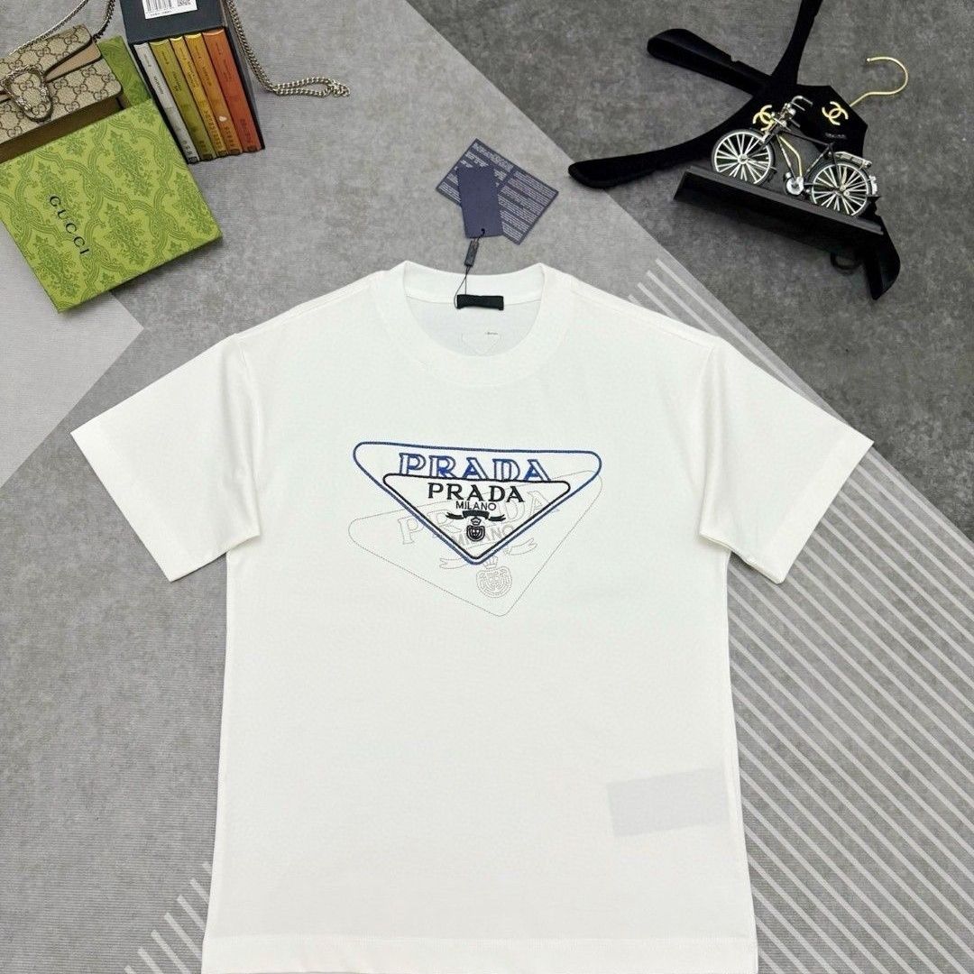 『S-4XL』新作の半袖プリントTシャツ、トレンディで高級感のあるカジュアルウェア