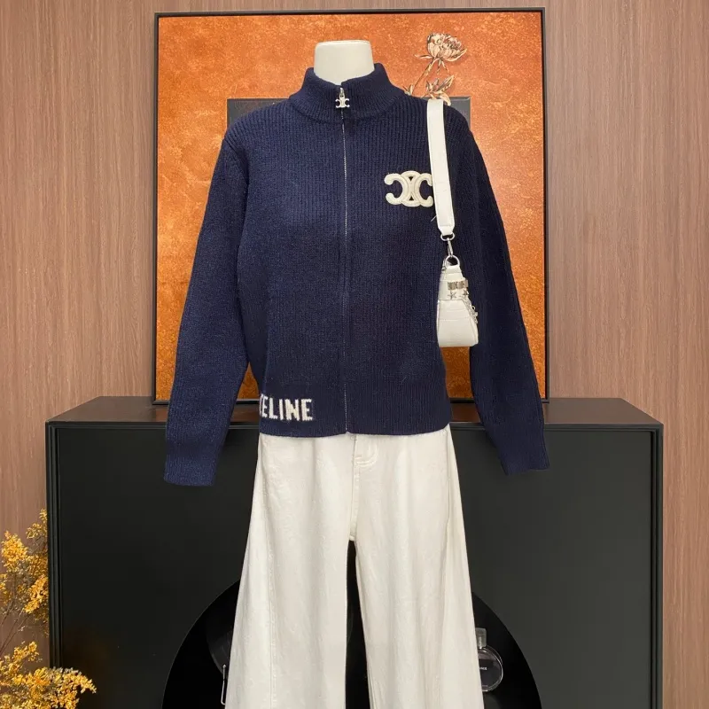『フリーサイズ』上品 ファッション シンプル 合わせやすい 快適 モダン 柔らかい 刺繍 ニットセーター