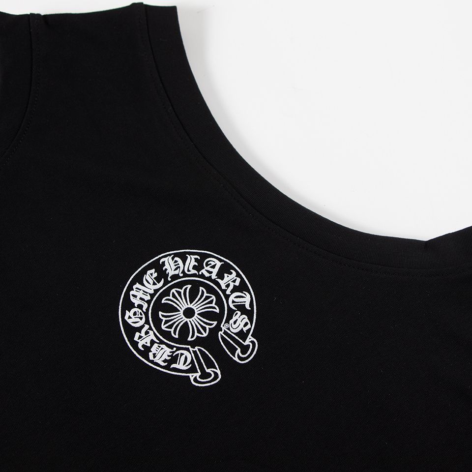 『S-4xL』プリント柄のノースリーブベストTシャツ男女兼用
