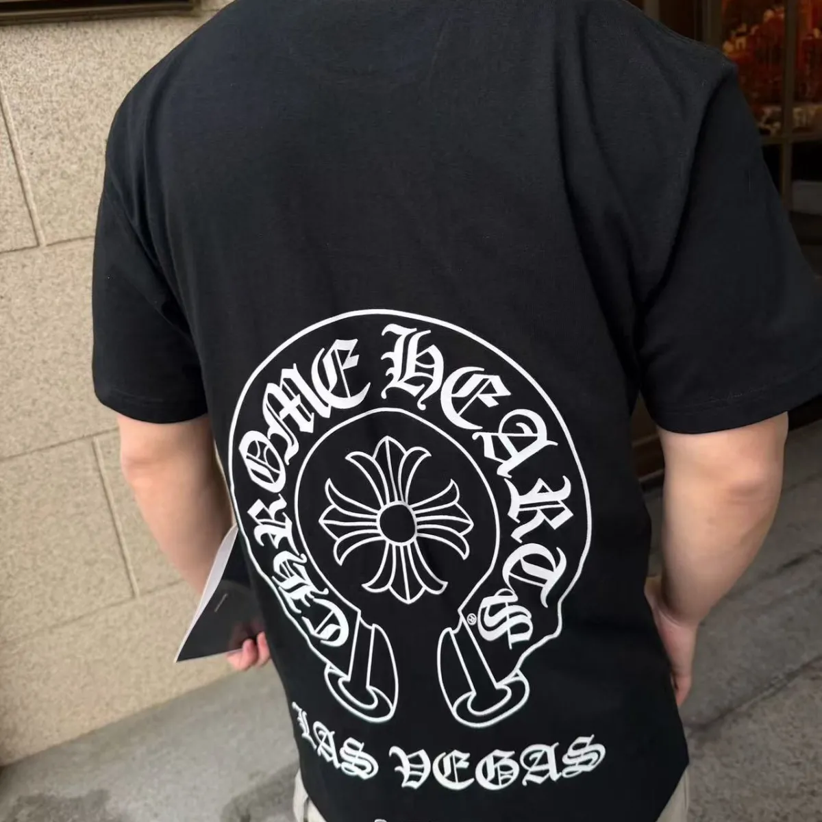 『S-XL』夏物メンズクルーネック半袖Tシャツ　トレンディなファッション　ゆったりフィット