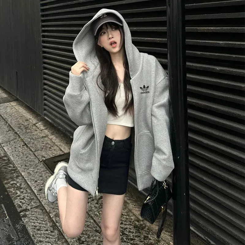 質感のいい 好感度100％ おすすめ オーバーサイズ 日常 シンプル フード付き 長袖 アウター