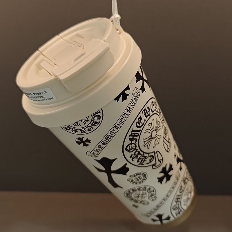 ダブルストロー断熱ウォーターボトル＆ポータブルコーヒーマグ