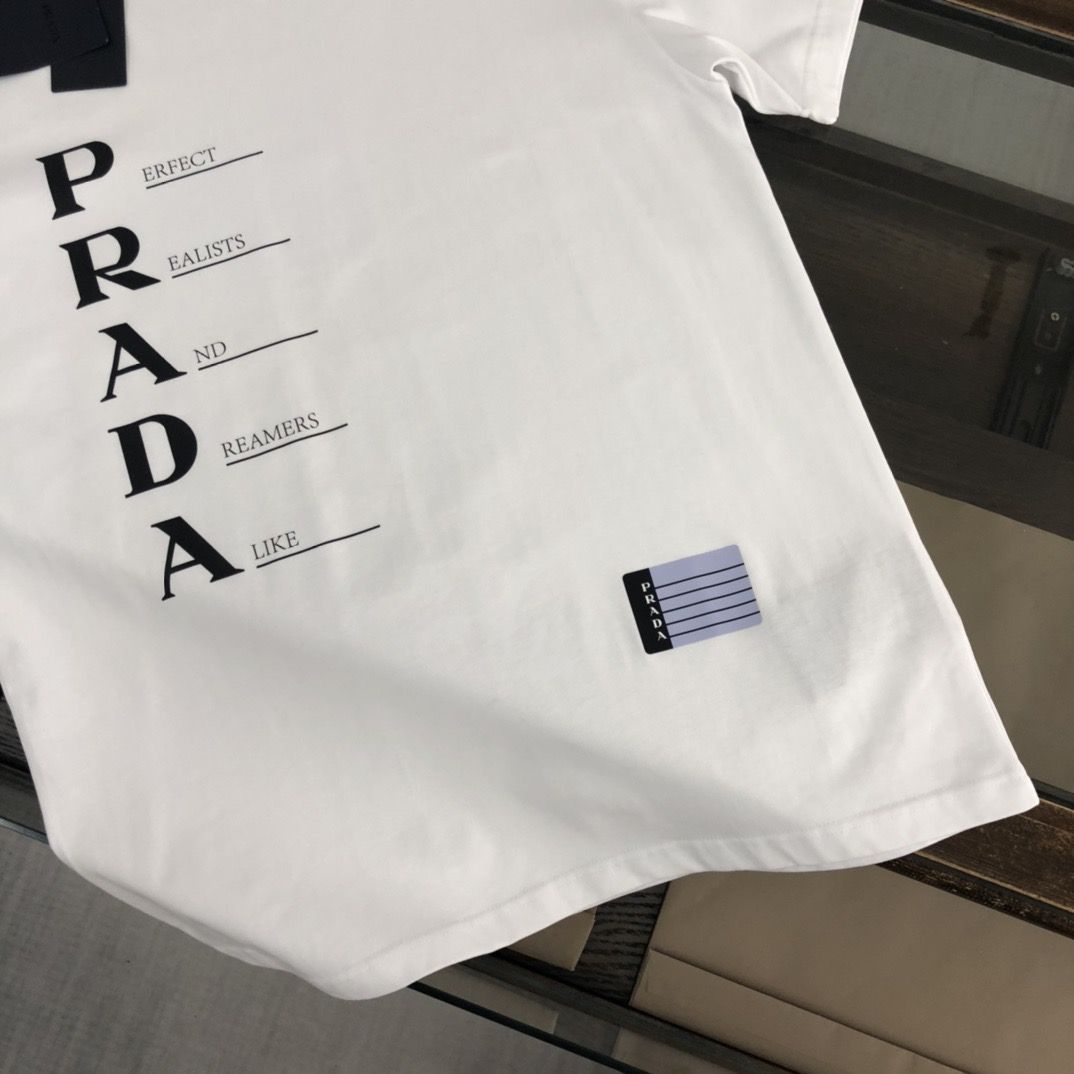 『S-3XL』新作サマーレタープリントユニセックス半袖シャツ