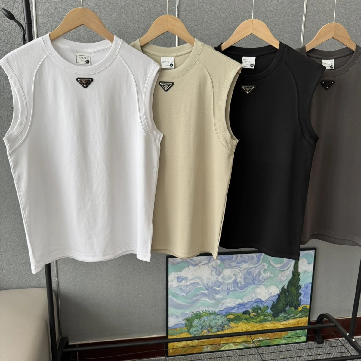 『M-4xL』新作サマーノースリーブスポーツベストカジュアル