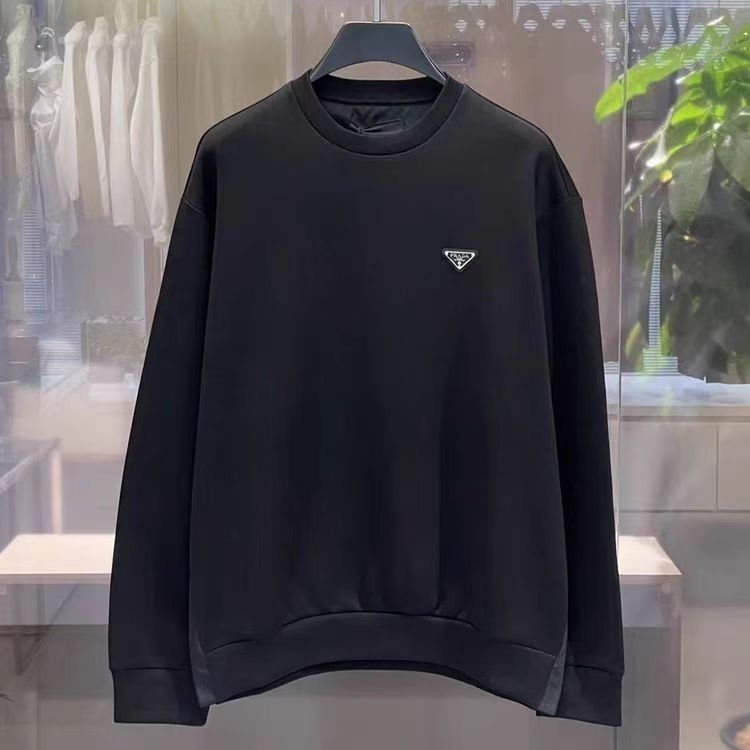 『S-3XL』新作の秋冬用、ゆったりとしたサイズ感でスタイリッシュなプルオーバータイプのクルーネック スウェットシャツ男女兼用