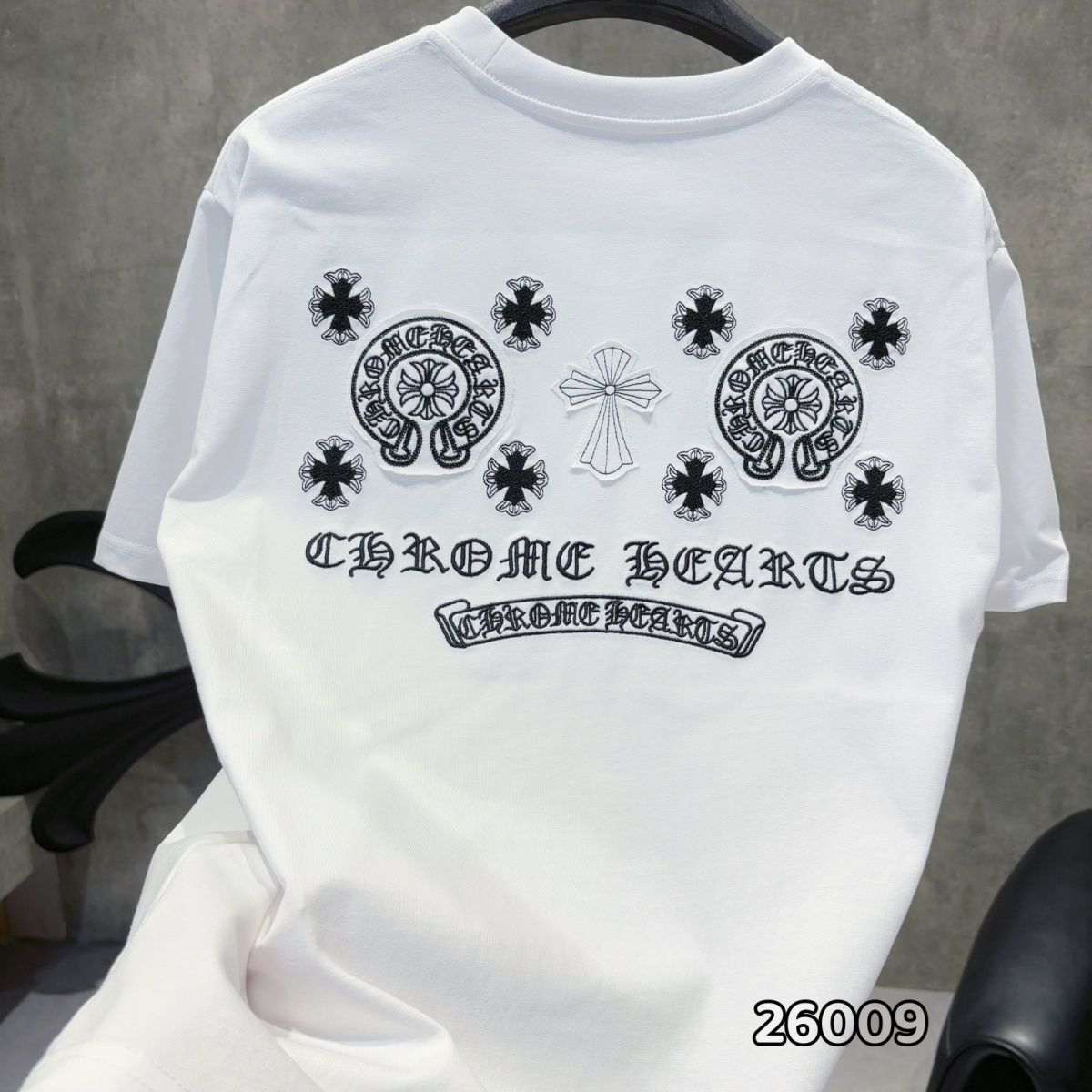 『M-3XL』新作半袖Tシャツ、ゆったりラウンドネックトップス
