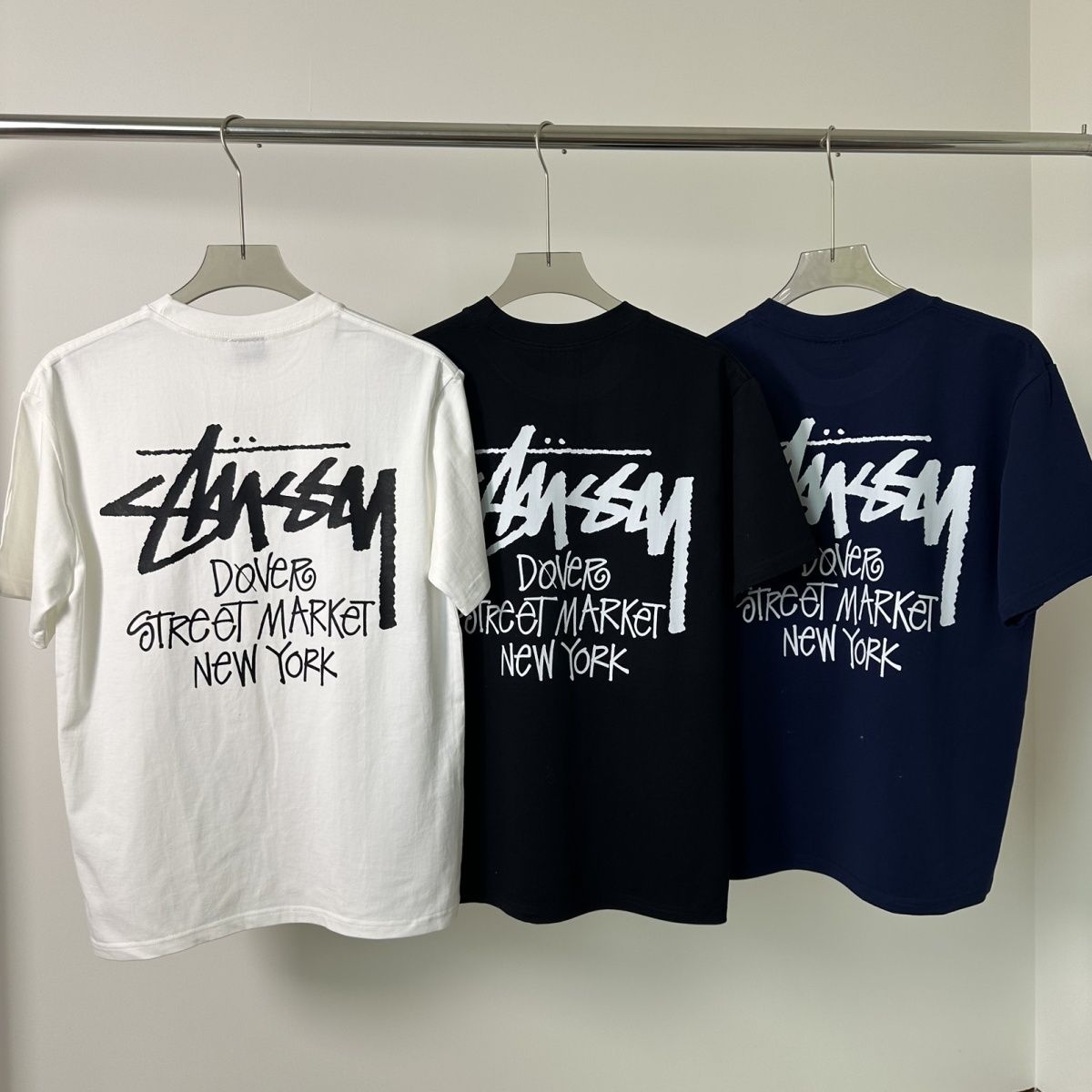 『M-3XL』夏用ピュアコットン製ゆったりプリント半袖Tシャツ