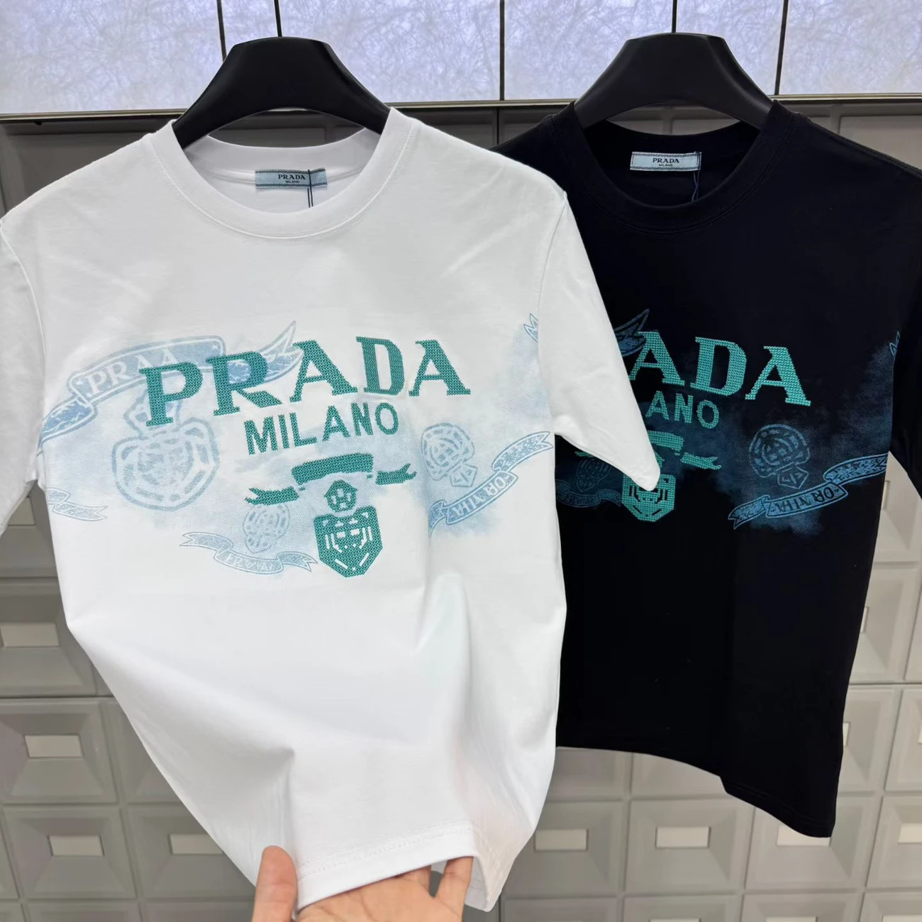『L-4XL』新作 夏物 半袖 レタープリント クルーネック カジュアル ピュアコットン サマーTシャツ