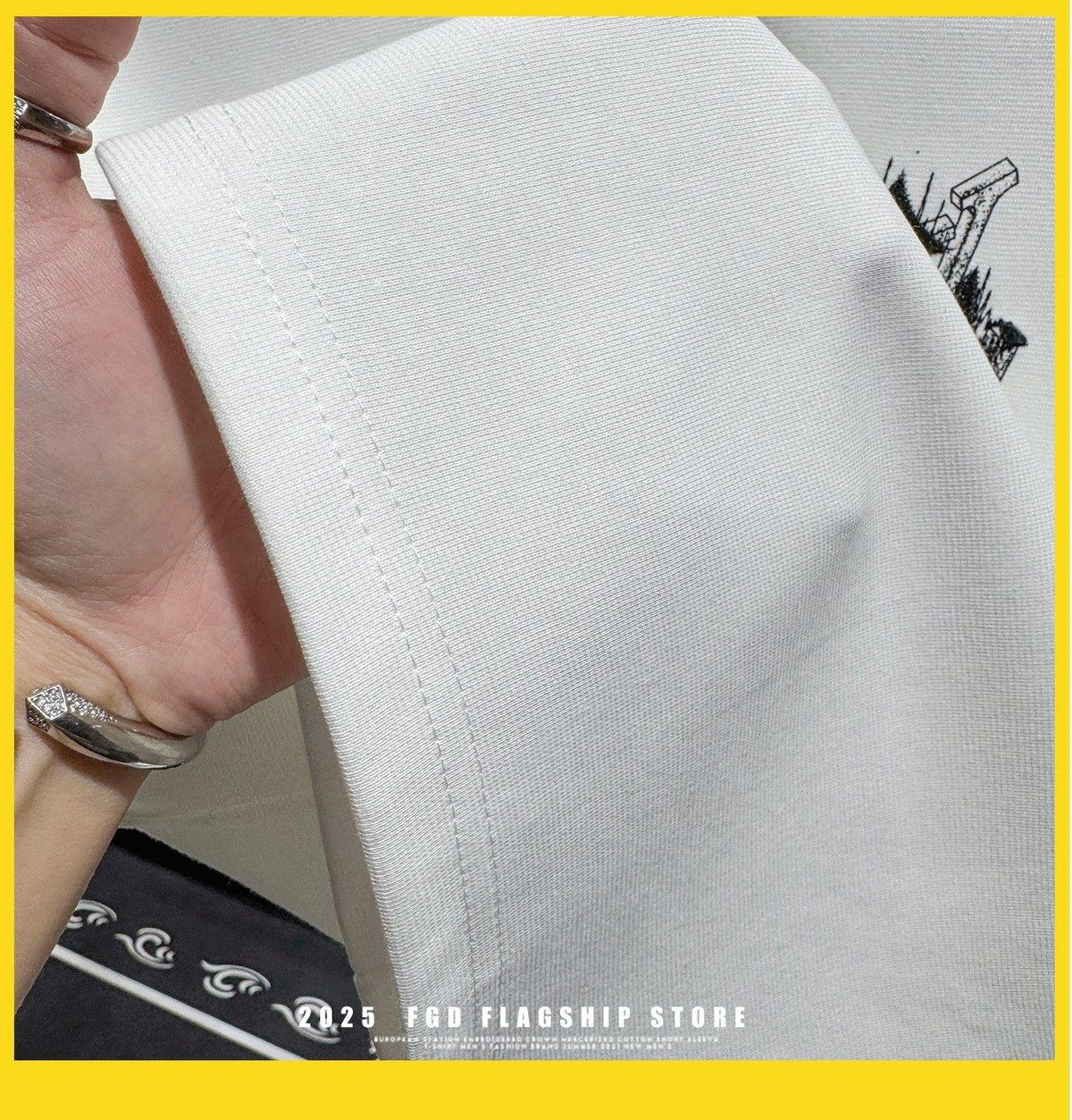 『M-3XL』新入荷メンズ 夏物 刺繍入りストリートスタイル 半袖Tシャツ