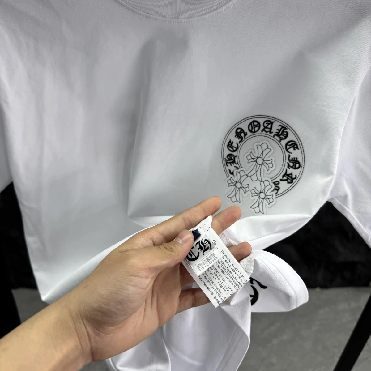 『L-4XL』夏物新作の半袖ゆったりプリントクルーネックシャツ 男女兼用