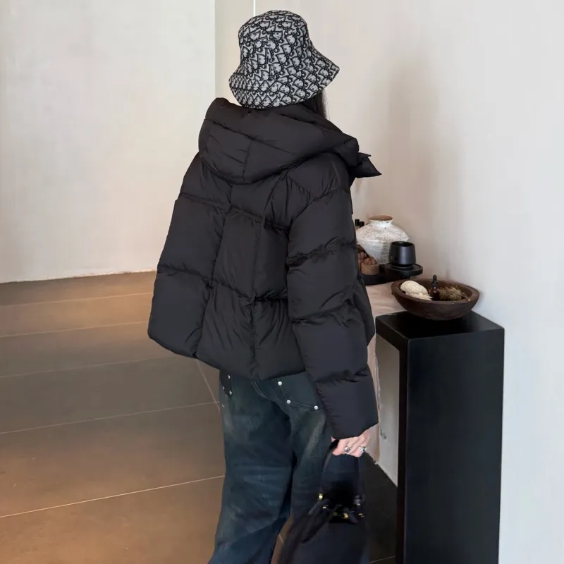 『S-L』今季も大流行 上品見えトレンドシンプル クラシック 暖かい エレガント ダウンアウター