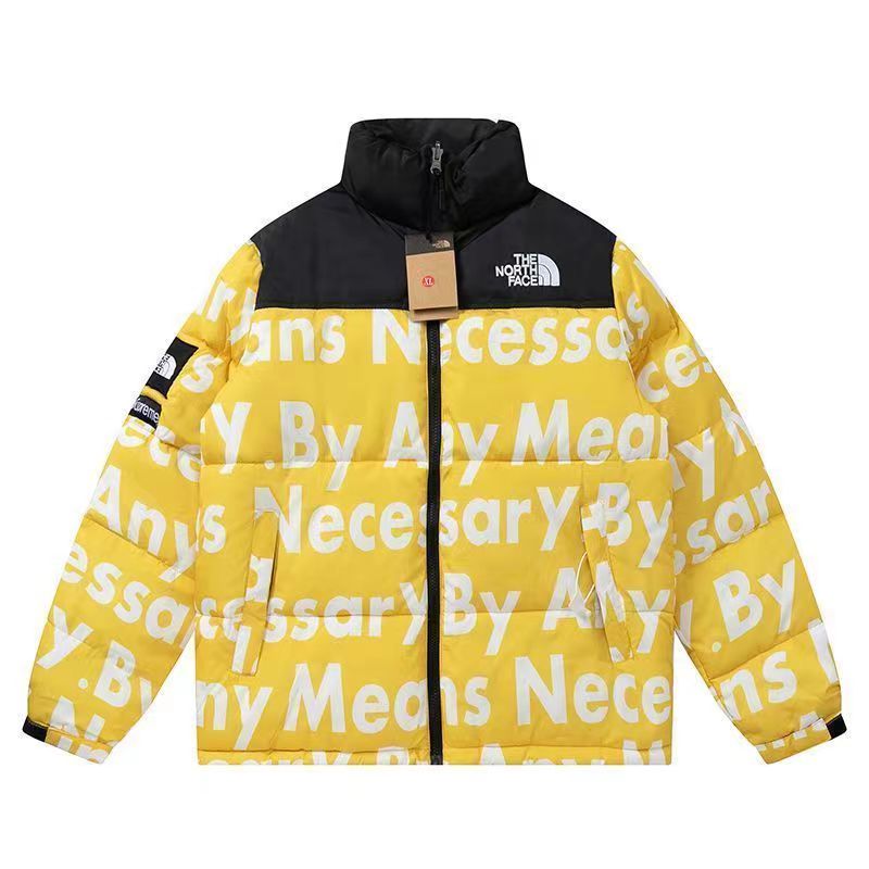 ザ・ノースフェイス×シュプリーム ジョイント マルチカラー CHALLENGE AIR DOWN JACKET ダックダウンジャケット