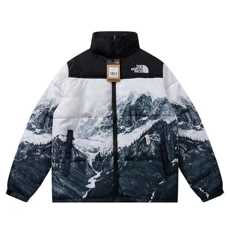 ザ・ノースフェイス×シュプリーム ジョイント マルチカラー CHALLENGE AIR DOWN JACKET ダックダウンジャケット