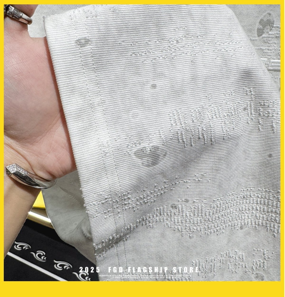『M-3XL』メンズ高級刺繍入りタイダイ半袖Tシャツ、最新のファッショナブルなアメリカンスタイル。