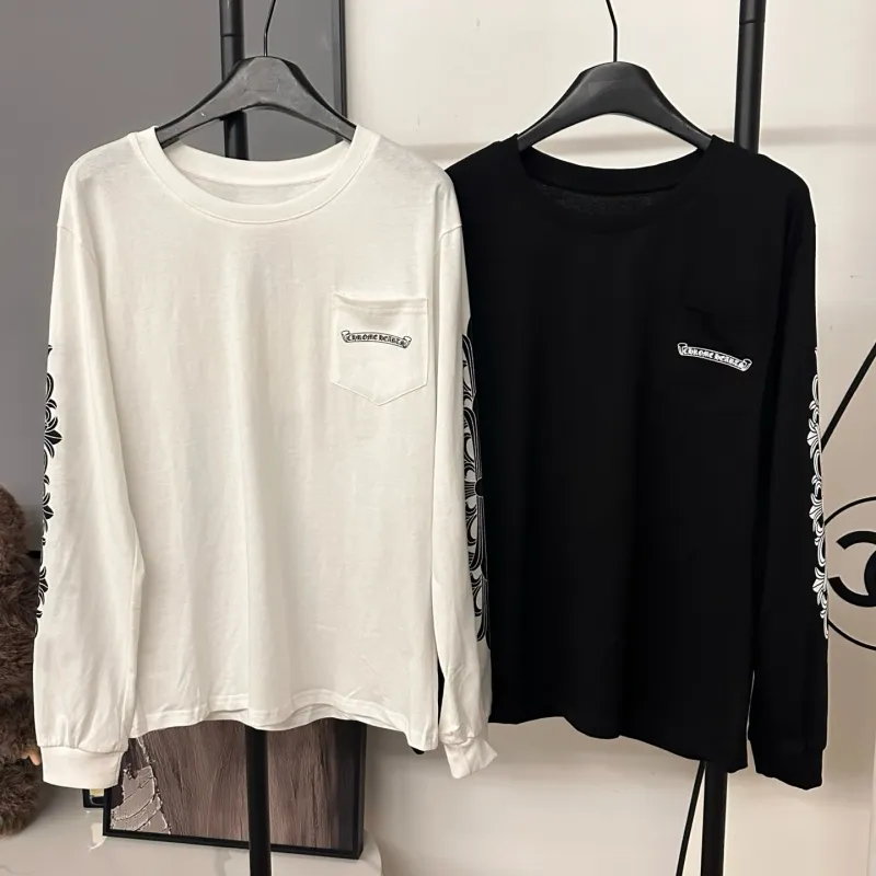 人気爆発中 着回し最強 シンプル プリント 長袖 Ｔシャツ