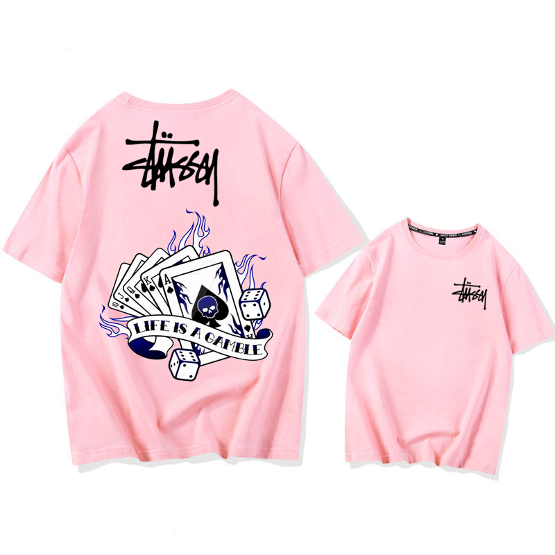 【期間限定割引価格】STUSSY Ace of Spades Casual Short Sleeve