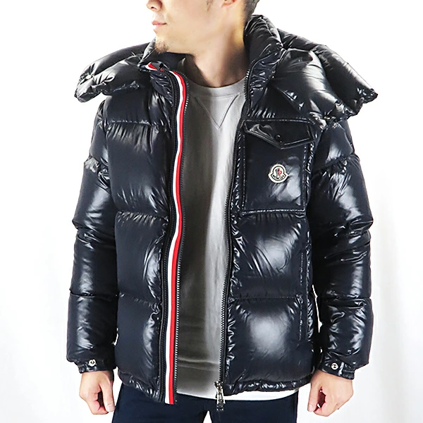 {MONCLER モンクレール MONTBELIARD モンベリアル メンズ ダウンジャケット ネイビー }