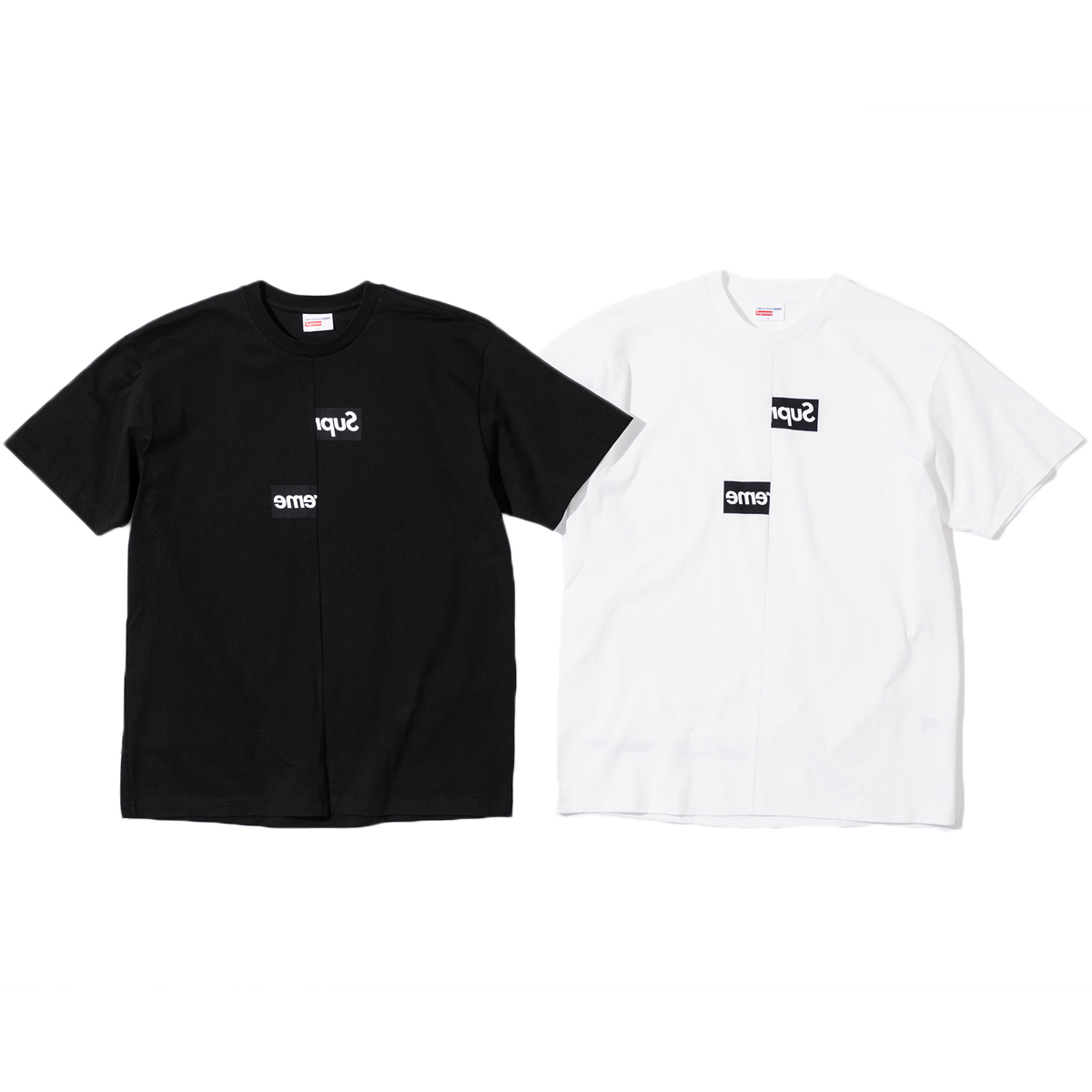 Supreme®/Comme des Garçons SHIRT® Split Box Logo Tee