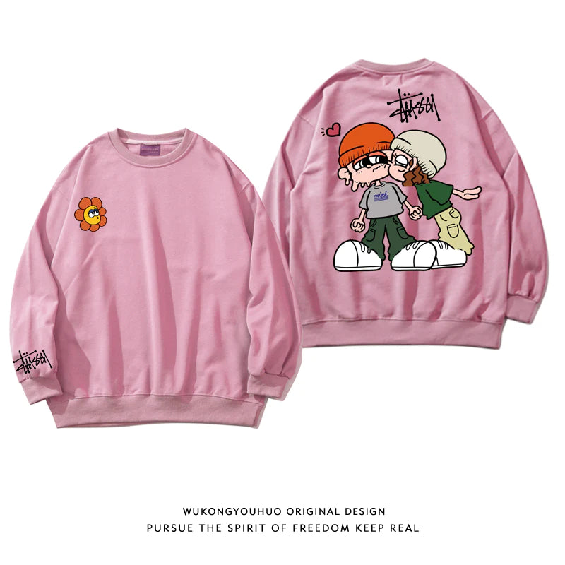 STUSSY couple print